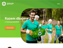 Tablet Screenshot of drop-sa.pl